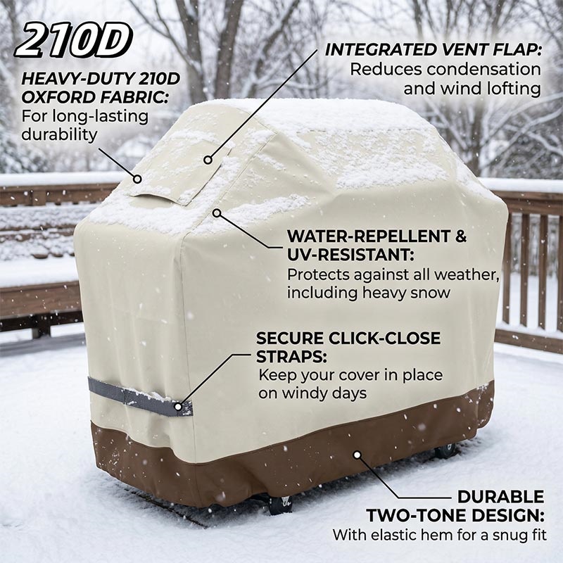 Outdoor Furniture Used - Housse de protection 210D beige pour