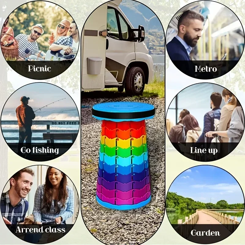 Tabouret de camping télescopiq - Outdoor Furniture Used avis et prix