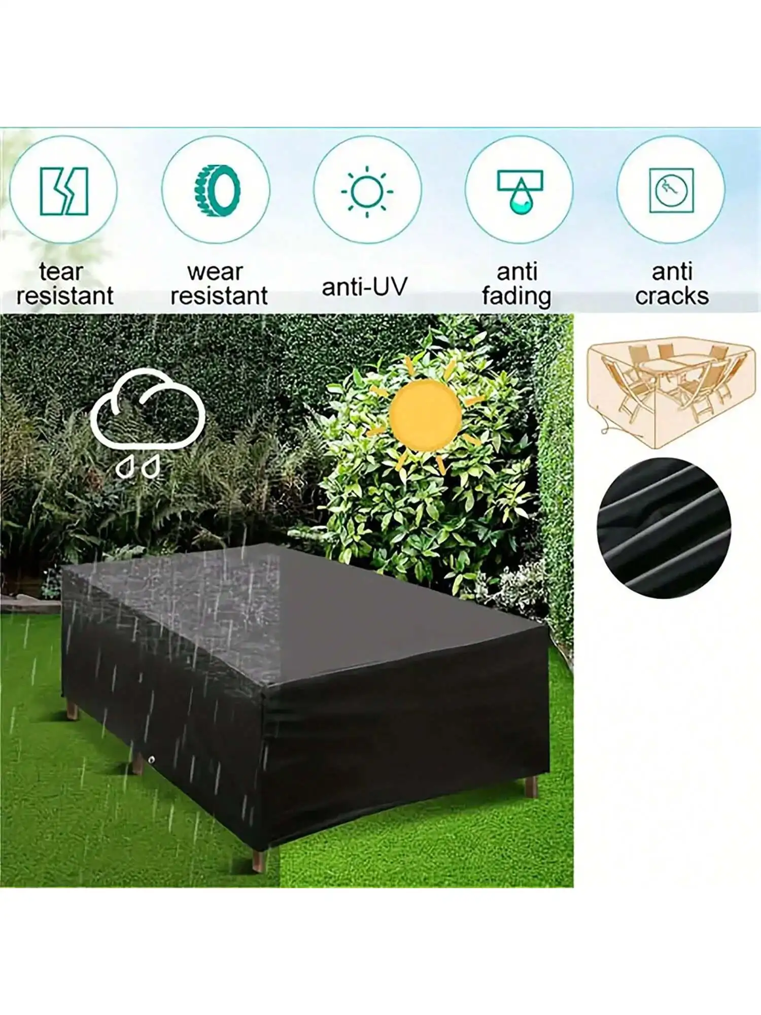 Juste anti-poussière imperméab - Outdoor Furniture Used avis et prix