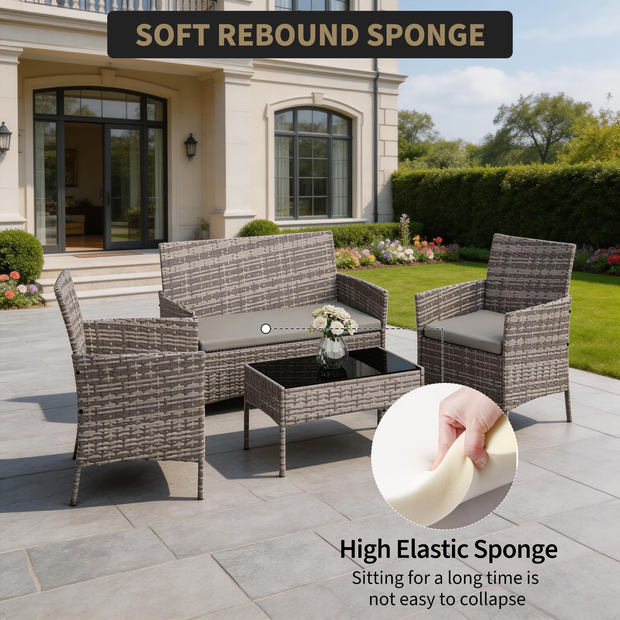 Ensemble de meubles de patio 4 - Outdoor Furniture Hong Kong avis et prix