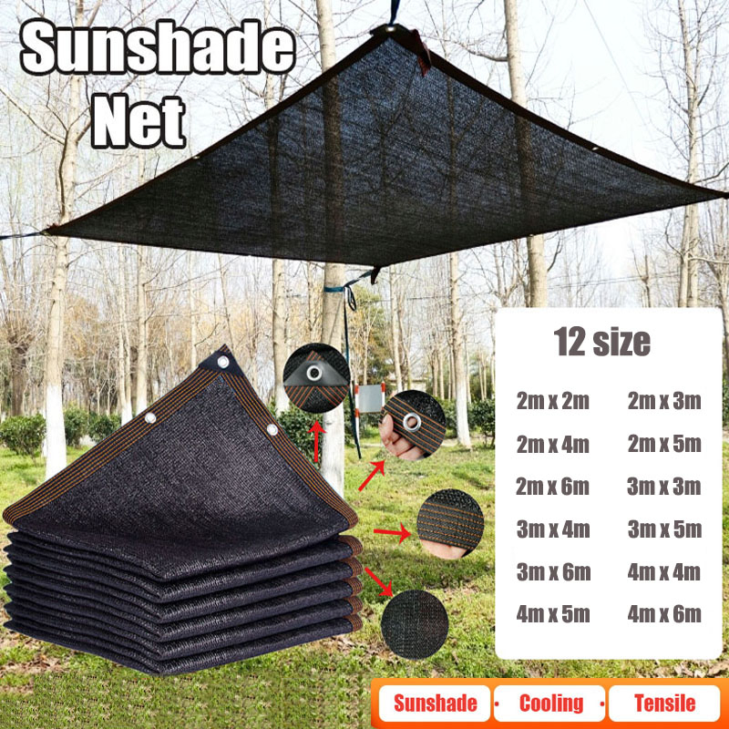 Filet pare-soleil noir 12 broc - Outdoor Furniture Hdpe avis et prix